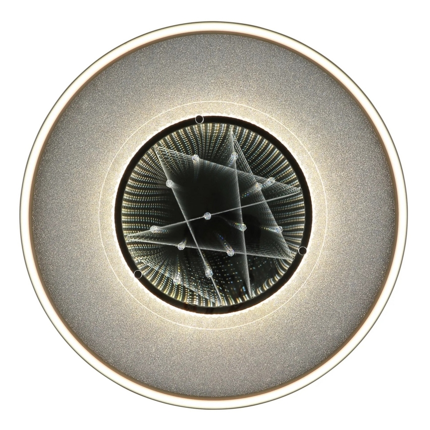 Globo - LED plafonsko svetlo LED/40W/230V 3000/4000/6000K prečnika 51,5 cm crna
