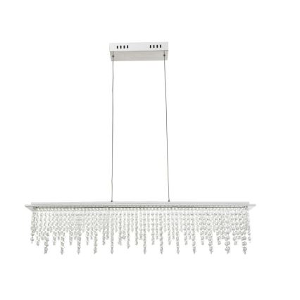 Globo - LED prigušiva kristalni luster na sajli LED/24W/230V 3000-6000K + daljinski upravljač