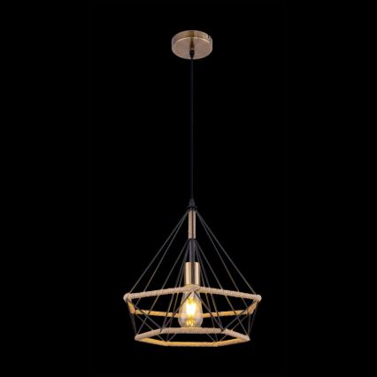 Globo - Luster na sajli 1xE27/60W/230V