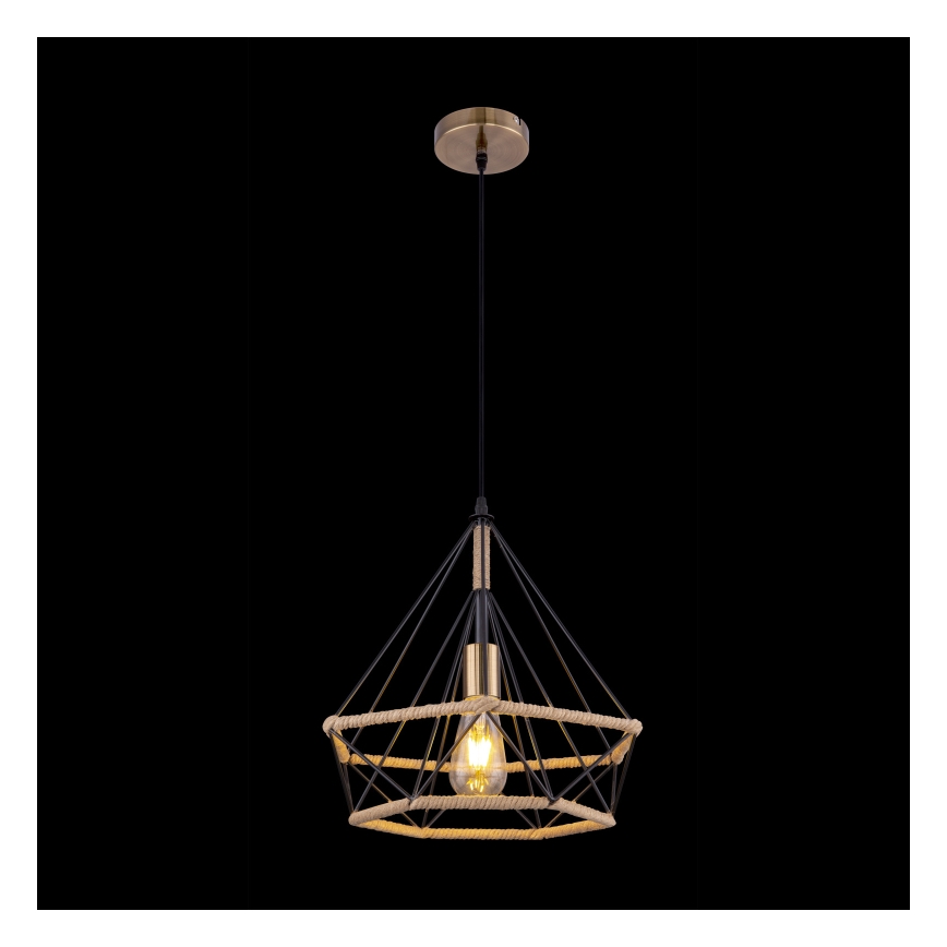 Globo - Luster na sajli 1xE27/60W/230V