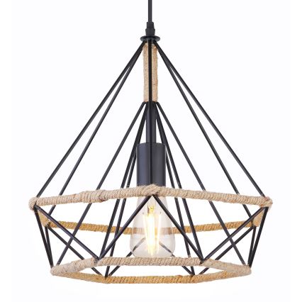 Globo - Luster na sajli 1xE27/60W/230V