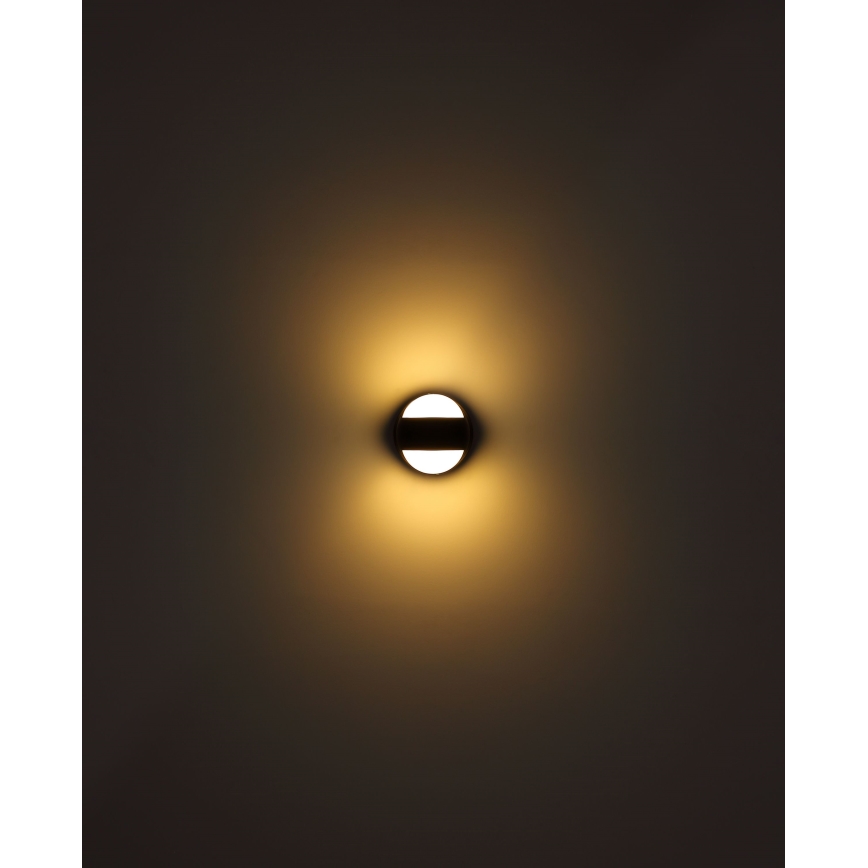 Globo - LED prigušiva punjiva dodirna zidna svetiljka LED/1,4W/5V 1800 mAh crna