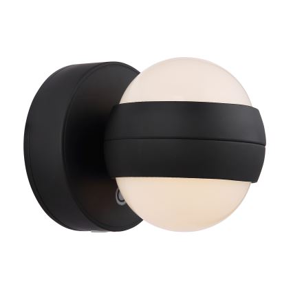Globo - LED prigušiva punjiva dodirna zidna svetiljka LED/1,4W/5V 1800 mAh crna