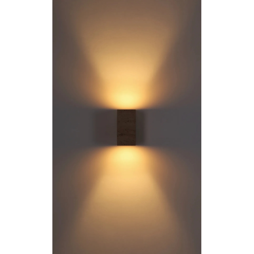 Globo - LED zidno svetlo LED/6W/230V 3000K travertin