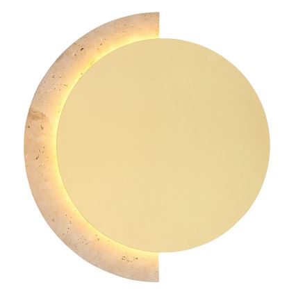 Globo - LED zidno svetlo LED/12W/230V 3000K prečnik 25 cm travertin