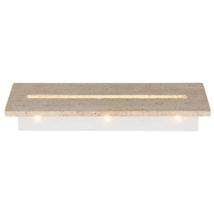 Globo - LED zidno svetlo LED/17W/230V 3000K 40 cm travertin