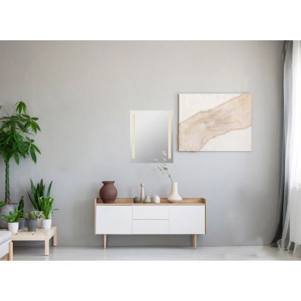 Globo - LED prigušiva ogledalo za kupatilo sa pozadinskim osvetljenjem LED/12W/230V 3000K IP44