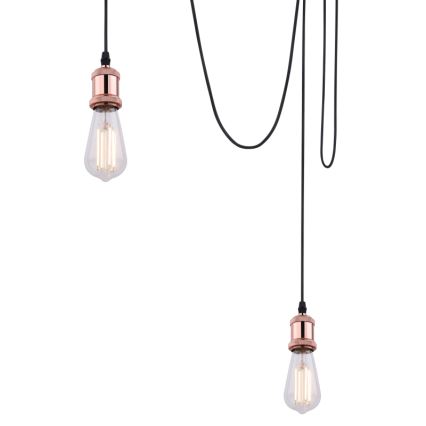 Globo A32-3 - Luster na sajli OLIVER 3xE27/40W/230V pauk