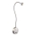 Globo - fleksibilna LED lampica LED/3W/230V, sjajni hrom