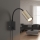 Globo - Fleksibilna zidna lampa 1xGU10/25W/230V crna/mesing