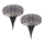 Globo - Komplet 2x LED solarno svetlo LED/0,8W/3V IP44 300 mAh