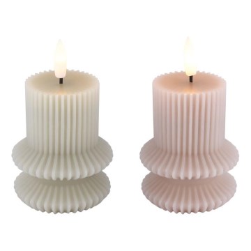 Globo - Komplet od 2 LED sveća LED/0,06W/3V 1xCR2032 210 mAh