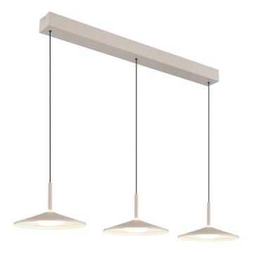Globo - LED luster na sajli LED/24W/230V 4000K bež