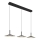 Globo - LED luster na sajli LED/24W/230V 4000K crna