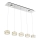 Globo - LED luster na sajli LED/52W/230V 4000K sjajni hrom/proziran
