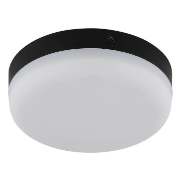 Globo - LED plafonjera LED/8W/230V 4000K Ø 12 cm crna