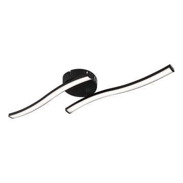 Globo - LED Plafonski luster LED/12W/230V 3000K crna