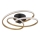 Globo - LED plafonski luster LED/40W/230V 3000K zlatna/crna