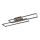 Globo - LED plafonsko svetlo LED/30W/230V 3000K 60x80 cm crno