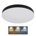 Globo - LED plafonsko svetlo LED/36W/230V 3000K/4000K/6500K prečnika 40 cm crno