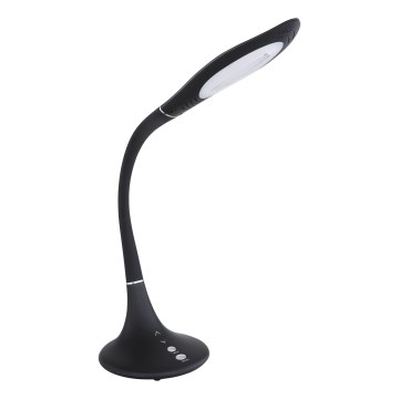 Globo - LED prigušiva dodirna fleksibilna stona lampa LED/9W/230V 3000/4000/6500K crna