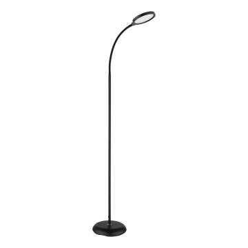 Globo - LED prigušiva dodirna podna lampa LED/8W/230V 2700K/4000K/6500K crna