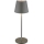 Globo - LED prigušiva dodirna punjiva spoljašnja stona lampa 3 u 1 LED/3W/5V 3000/4000/5000K IP54 1800 mAh siva