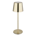 Globo - LED prigušiva dodirna punjiva stona lampa LED/2W/3,7V 3000/4000/6000K 2200 mAh zlatna