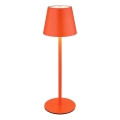 Globo - LED prigušiva dodirna punjiva stona lampa za spoljašnju upotrebu 3u1 LED/3W/5V 3000/4000/5000K IP54 1800 mAh crvena