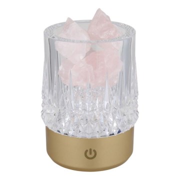 Globo - LED prigušiva dodirna stona lampa LED/1W/5V 3000K 1200 mAh zlatna