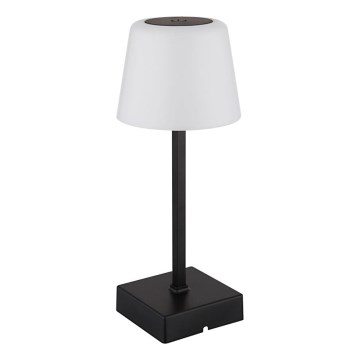 Globo - LED prigušiva dodirna stona lampa LED/2W/5V 3000/4500/6500K 800 mAh crna