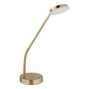 Globo - LED prigušiva dodirna stona lampa LED/6,5W/230V 2700/3350/4000K mesing