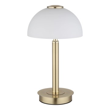 Globo - LED Prigušiva dodirna stona lampa LED/7W/230V 3000K mesing