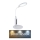 Globo - LED prigušiva dodirna stona lampa LED/9W/230V 3000/4000/6500K siva
