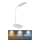 Globo - LED prigušiva dodirna stona lampa LED/9W/230V 3000K/4000K/6500K CRI 90 bela