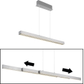 Globo - LED prigušiva dodirni luster na sajli LED/39W/230V 2700/4000/6000K mat hrom