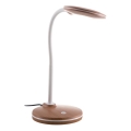 Globo - LED prigušiva fleksibilna stolna lampa na dodir LED/4,6W/230V braon