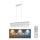 Globo - LED prigušiva kristalni luster na sajli LED/24W/230V 3000-6000K + daljinski upravljač