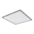 Globo - LED prigušiva kupatilska plafonska lampa LED/18W/230V 29,4x29,4 cm IP44 mat hrom