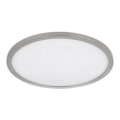 Globo - LED prigušiva kupatilska plafonska lampa LED/18W/230V prečnika 29,4 cm IP44 mat hrom