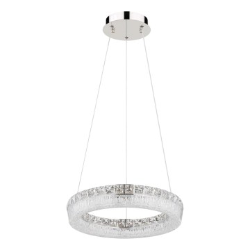 Globo - LED prigušiva luster na sajli LED/24W/230V 2700-6000K proziran + daljinski upravljač
