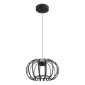 Globo - LED prigušiva luster na sajli LED/40W/230V 3000K crna