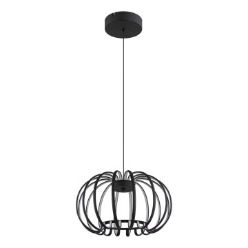 Globo - LED prigušiva luster na sajli LED/40W/230V 3000K crna