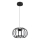 Globo - LED prigušiva luster na sajli LED/40W/230V 3000K crna