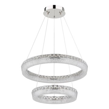 Globo - LED prigušiva luster na sajli LED/60W/230V 2700-6000K proziran + daljinski upravljač
