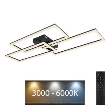 Globo - LED prigušiva plafonska lampa površinskog montaže LED/58W/230V 3000-6000K + daljinski upravljač