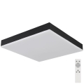 Globo - LED Prigušiva plafonska svetiljka LED/24W/230V 2700-6500K crna + daljinski upravljač