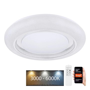 Globo - LED prigušiva plafonska svetiljka LED/28W/230V 3000-6000K Tuya Wi-Fi + daljinski upravljač