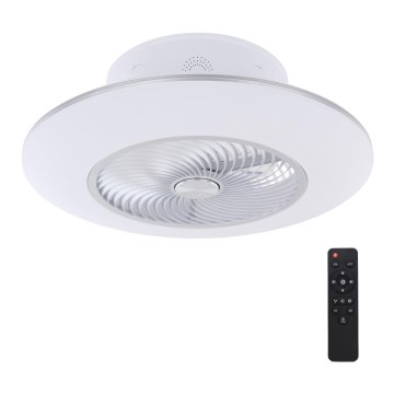 Globo - LED prigušiva plafonska svetiljka sa ventilatorom LED/40W/230V 3000-6000K + daljinski upravljač