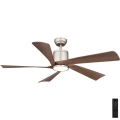Globo - LED prigušiva plafonski ventilator LED/20W/230V 2700-6500K + daljinski upravljač